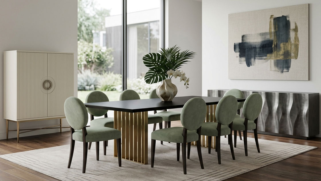 What Makes Modern Dining Furniture Look Luxurious?