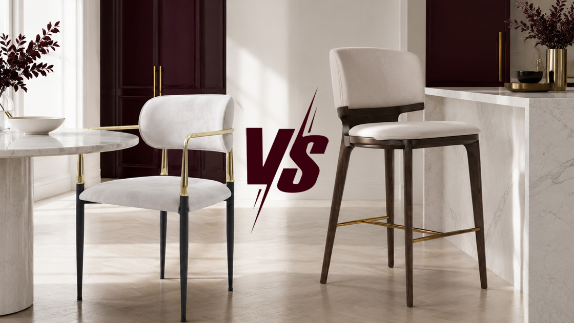 Counter Stool vs Bar Stool